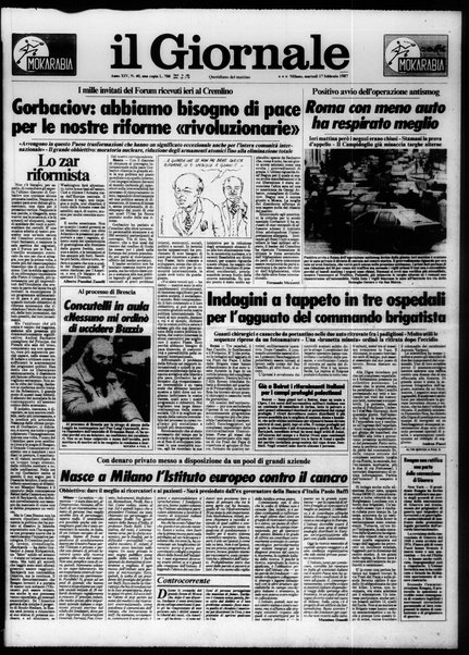 Il giornale : quotidiano del mattino